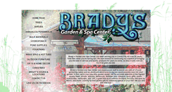 Desktop Screenshot of bradysgardencenter.com